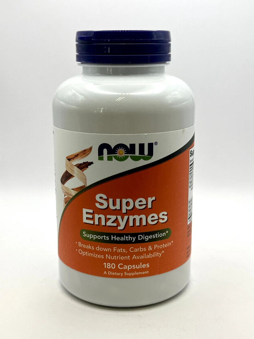 NOW - Super Enzymes 180 Capsules - G&W Herbs