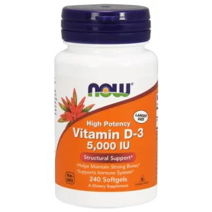 NOW - Vitamin D3 (5000 IU)