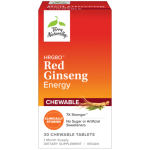 Terry Naturally- Red Ginseng HRG80 Chewables