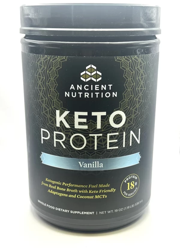 Ancient Nutrition - Keto Protein - Vanilla