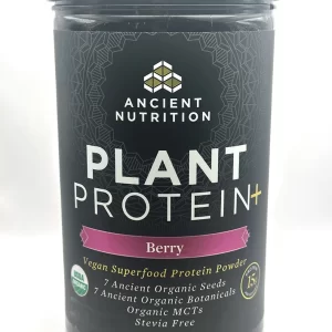 Ancient Nutrition - Plant Protein - Berry - 11 oz.