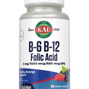 Kal - Vit. B-6, B-12, Folic Acid - 60 Lozenges