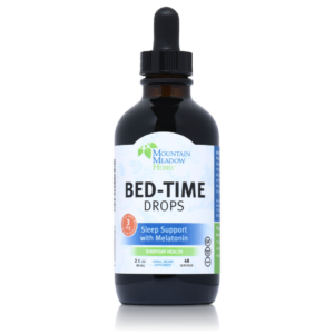 Mountain Meadow Herbs - Bed-time drops w/Melatonin  - 2 oz.