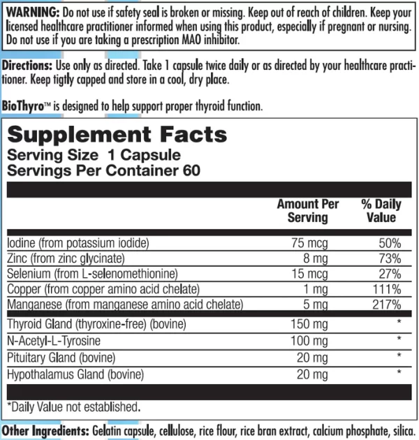NutraBioGenesis - BioThyro - Image 2