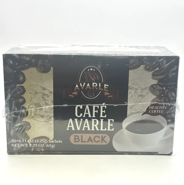 Avarle Classic Healthy Black Coffee with Ganoderma (20 pk/box) -Coffee