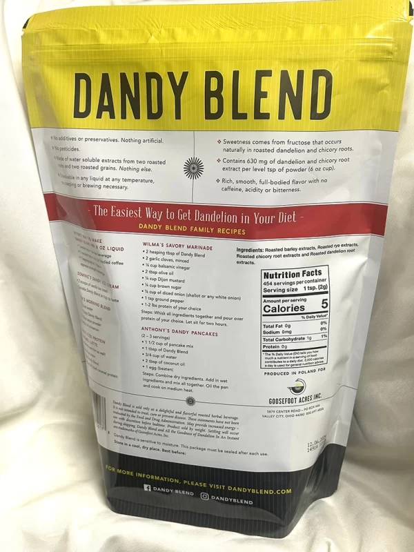 Dandy Blend (Coffee Alternative) - 3 sizes to choose from - Image 2