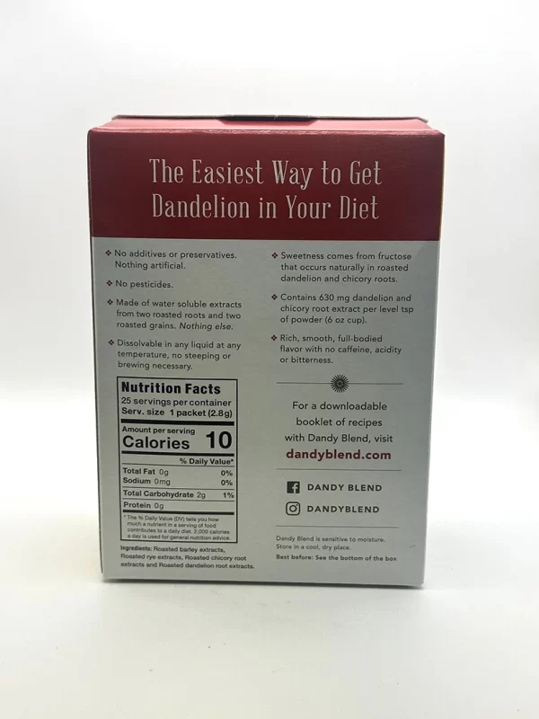 Dandy Blend (Coffee Alternative) - 25 Count - single packets - Image 2