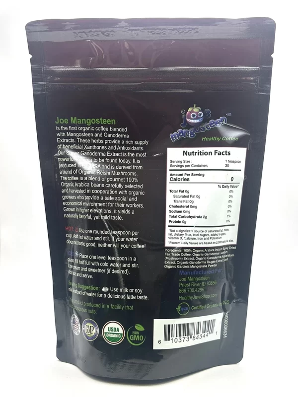 Coffee - Joe Mangosteen Coffee (Organic) - 3.73 oz. - Image 2