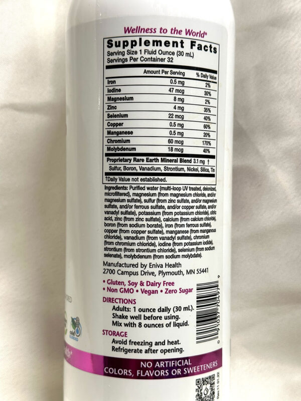 Eniva - Trace Minerals - 32 oz. - Image 2