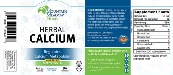 Mountain Meadow Herbs - Herbal Calcium - Image 3