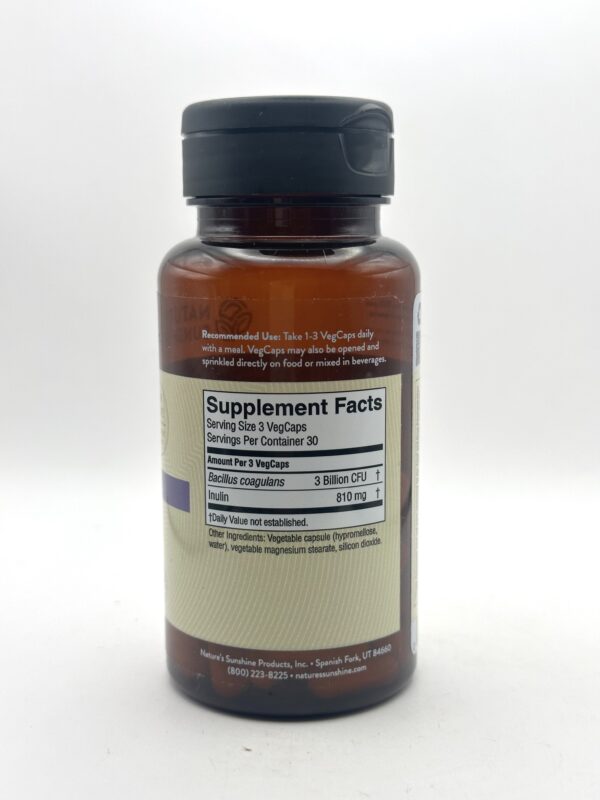 Nature's Sunshine - Bacillus Coagulans - 90 Capsules - Image 2