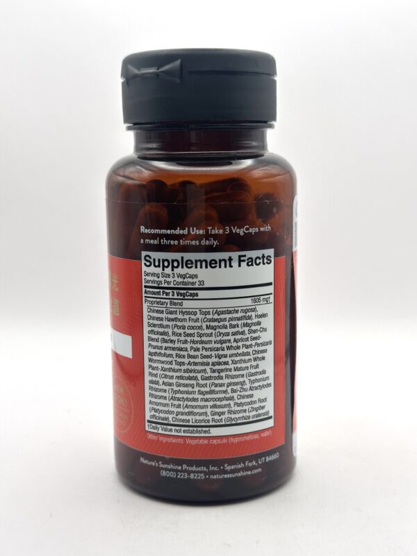 Nature's Sunshine - Anti-Gas, Chinese - 100 Capsules - Image 2