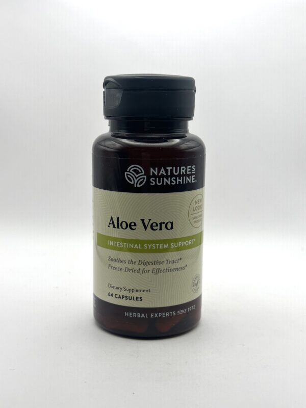 Nature's Sunshine - Aloe Vera Freeze - Dried - 64 Capsules