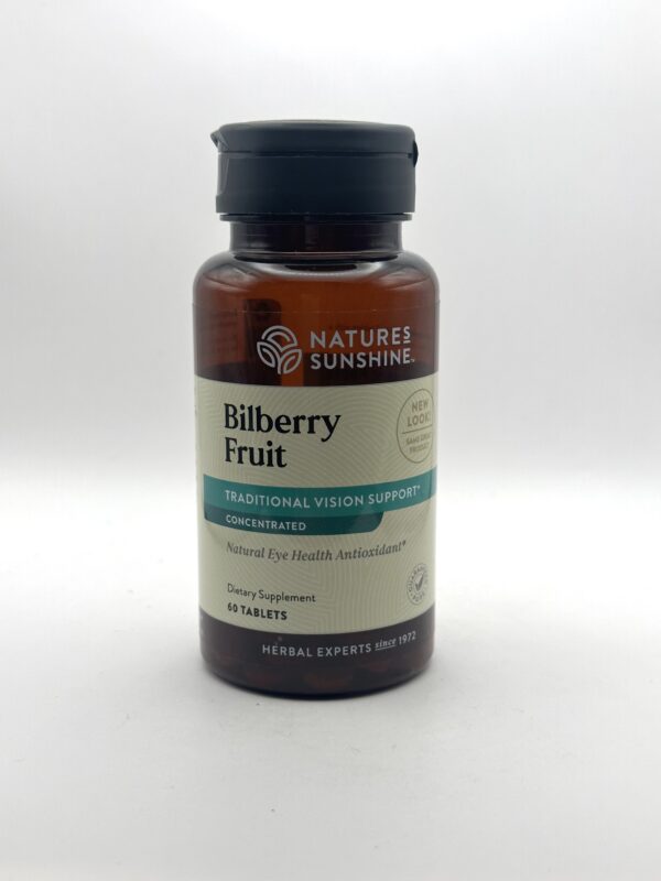 Nature's Sunshine - Bilberry Fruit - 60 Tablets