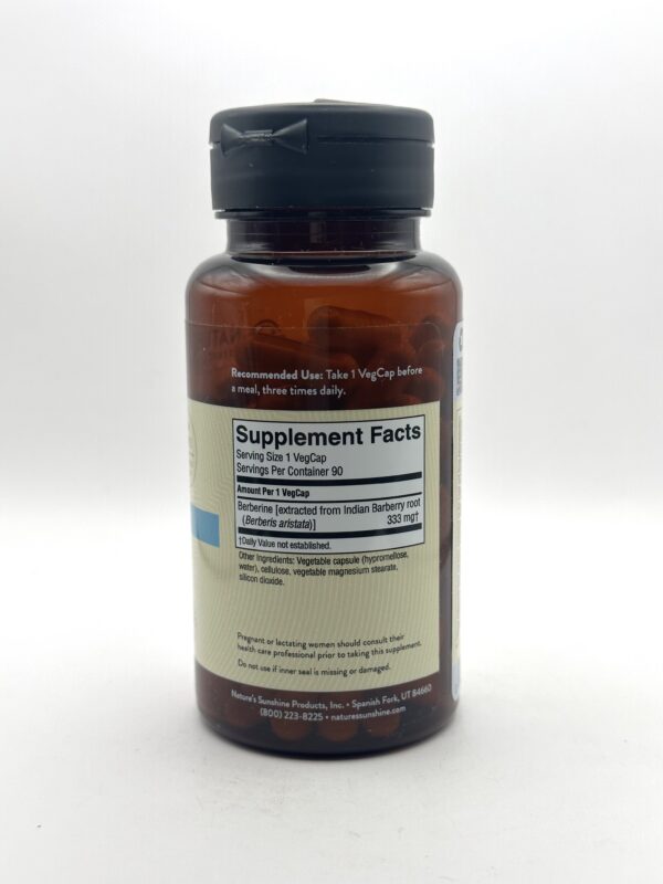 Nature's Sunshine - Berberine - IR - 90 Capsules - Image 2