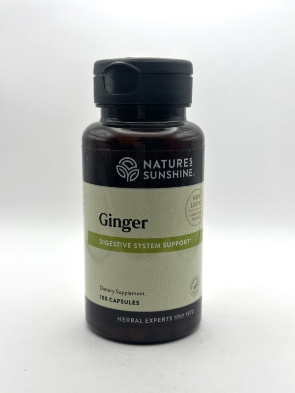 Nature's Sunshine - Ginger - 100 Capsules