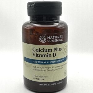 Nature's Sunshine - Calcium Plus Vitamin D - 150 Tablets