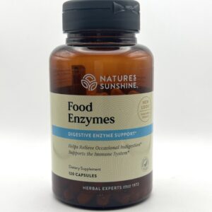 Nature's Sunshine - Food Enzymes - 120 Capsules
