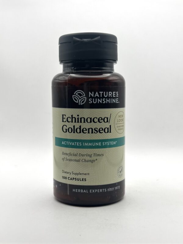 Nature's Sunshine - Echinacea & Golden Seal - 100 Capsules