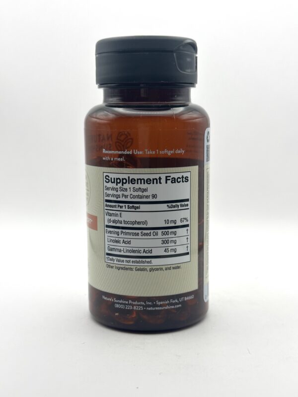 Nature's Sunshine - Evening Primrose Oil - 90 Softgels - Image 2