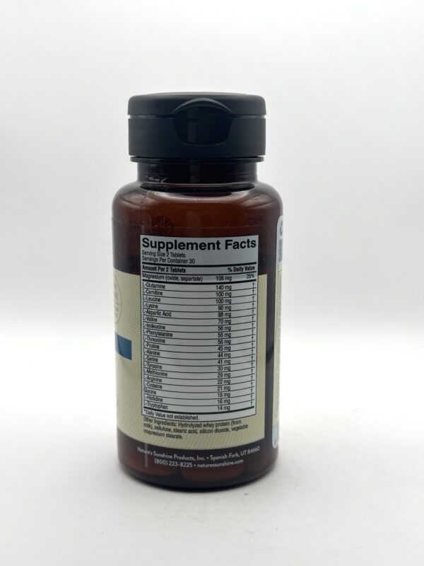 Nature's Sunshine - Free Amino Acids - 60 Tablets - Image 2