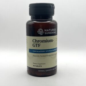 Nature's Sunshine - Chromium GTF/300MCG - 90 Tablets