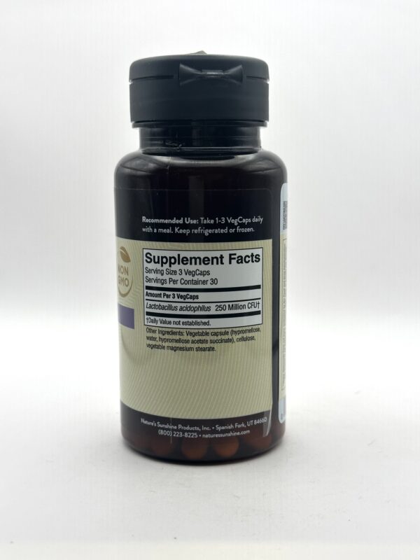 Nature's Sunshine - L. Acidophilus - 90 VegCaps - Image 2