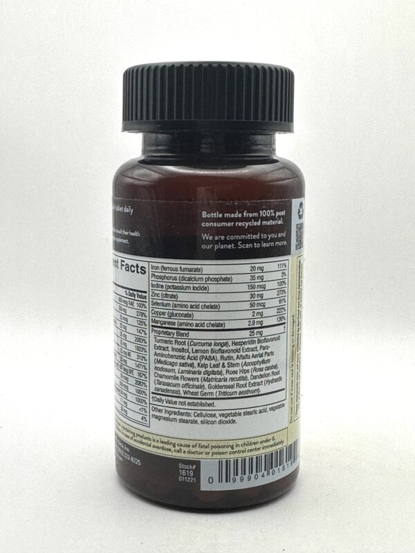 Nature's Sunshine - Multi-Vitamin & Mineral T/R - 60 Tablets - Image 3