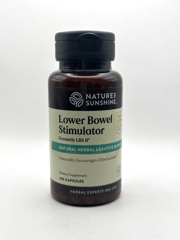 Nature's Sunshine - Lower Bowel Stimulator - 100 Capsules