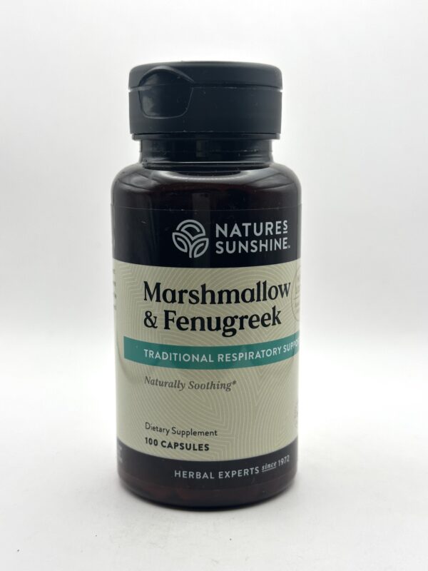 Nature's Sunshine - Marshmallow & Fenugreek - 100 Capsules