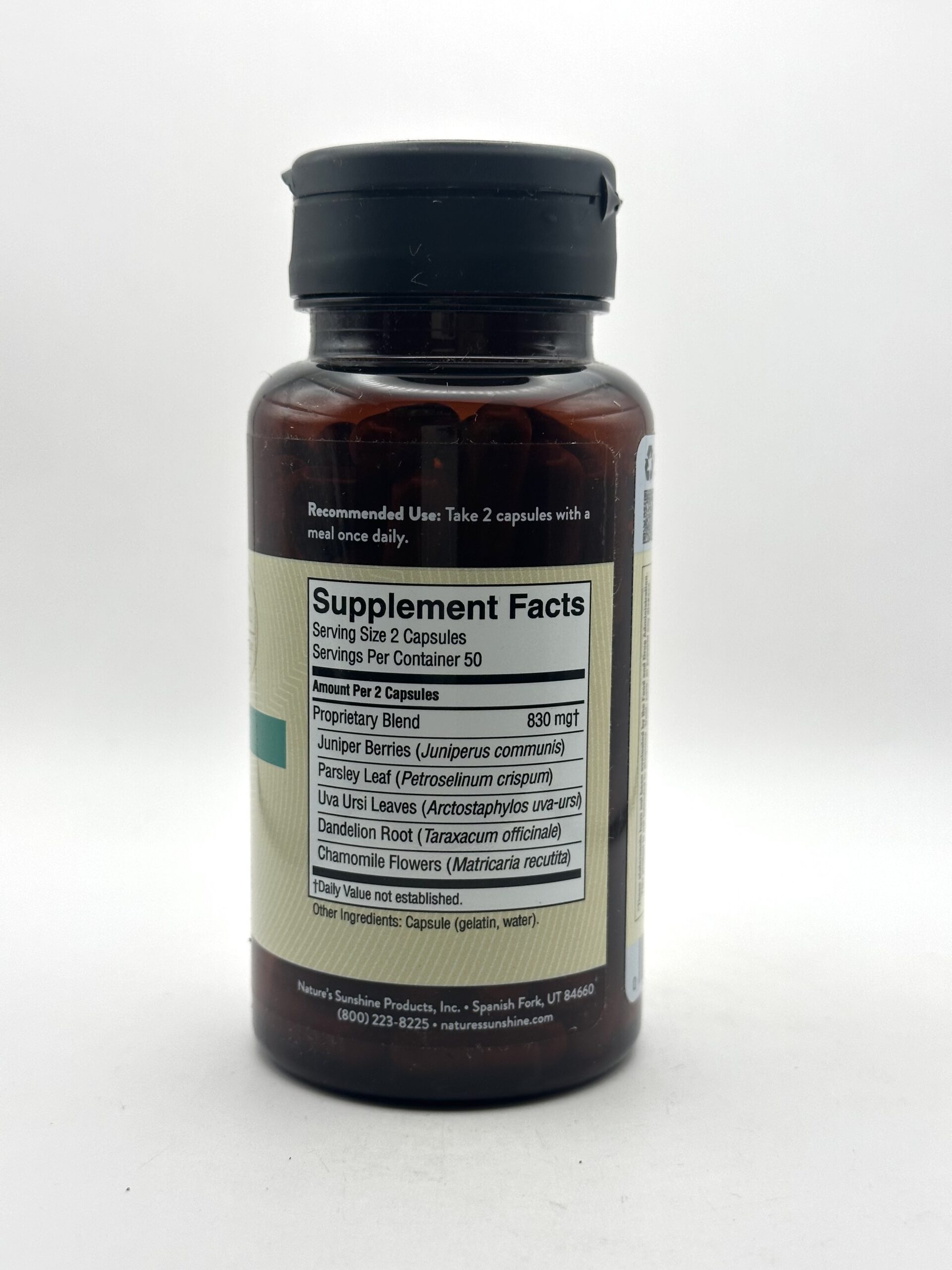 Nature's Sunshine Kidney Activator 100 Capsules G&W Herbs