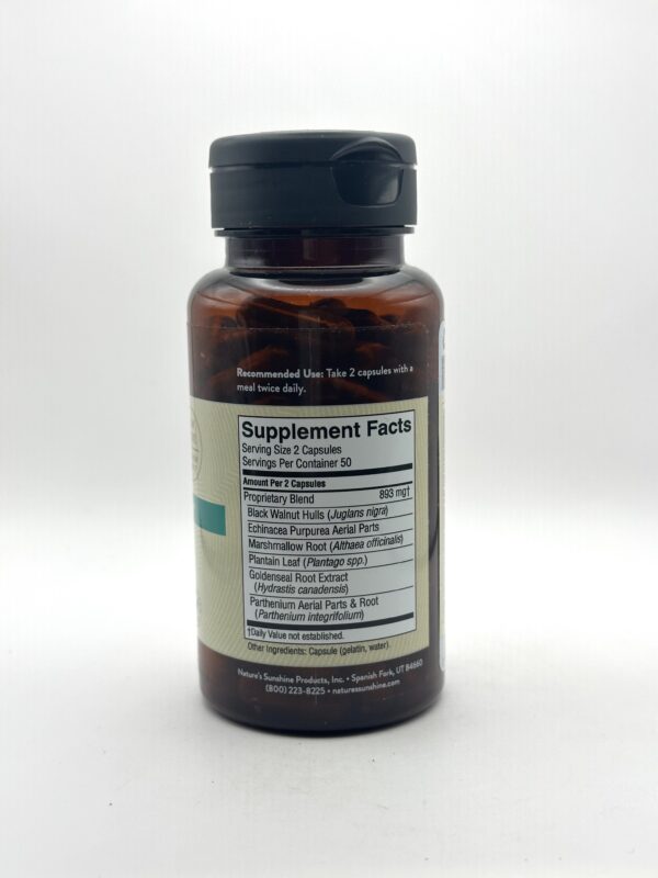 Nature's Sunshine - IN-X - 100 Capsules - Image 2