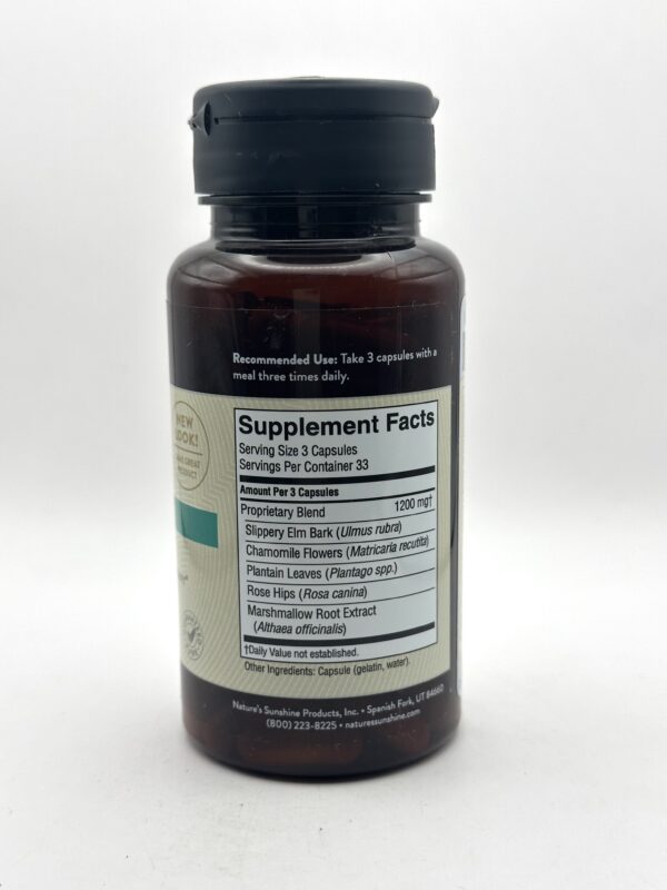 Nature's Sunshine - Intestinal Soothe & Build - 100 Capsules - Image 2