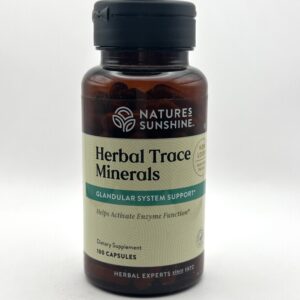 Nature's Sunshine - Herbal Trace Minerals - 100 Capsules