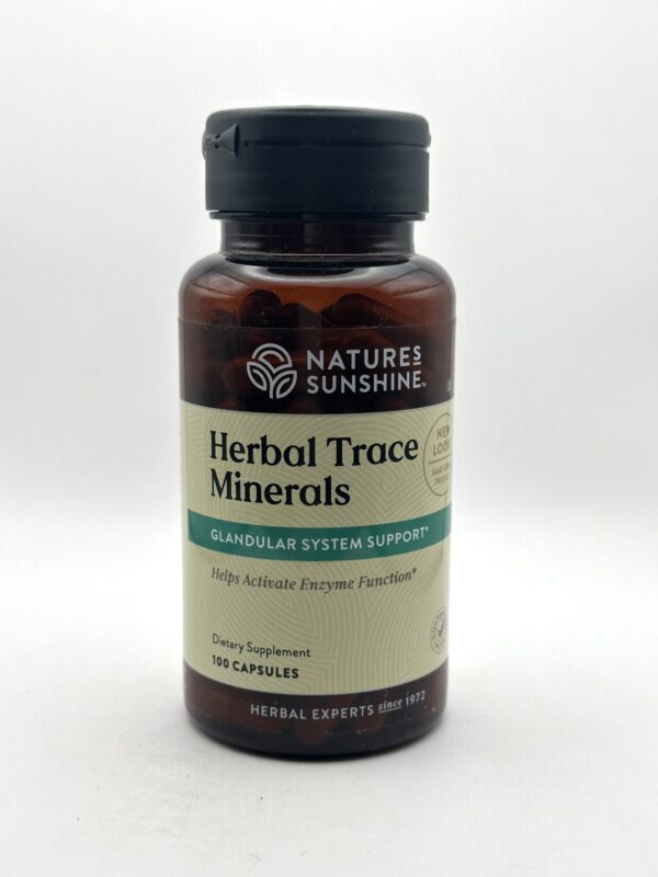 Nature's Sunshine - Herbal Trace Minerals - 100 Capsules