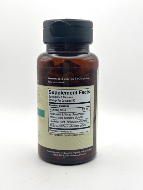 Nature's Sunshine - Herbal Trace Minerals - 100 Capsules - Image 2
