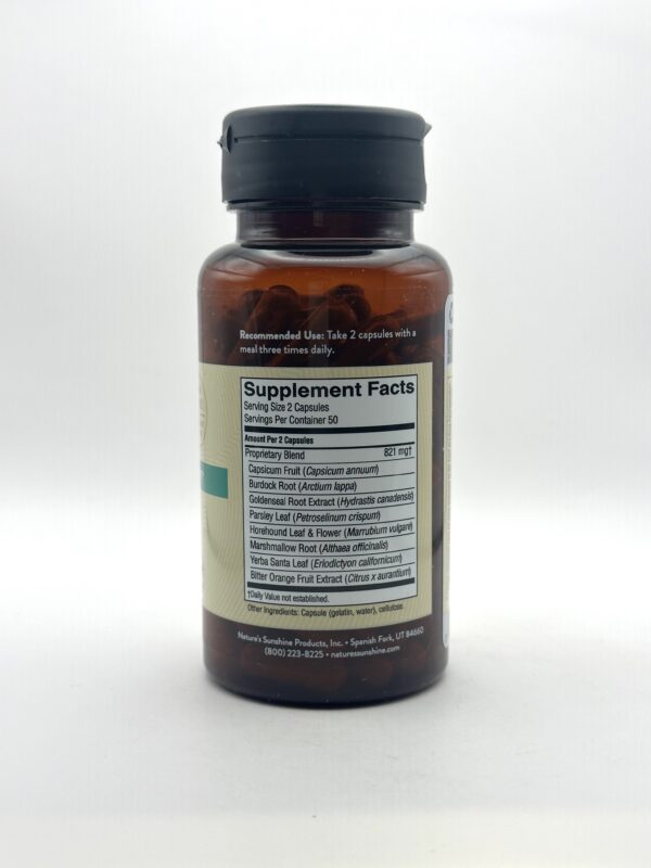 Nature's Sunshine - Sinus Support - 100 Capsules - Image 2