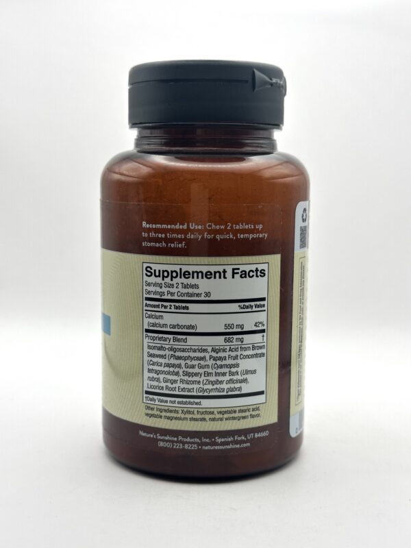 Nature's Sunshine - Stomach Comfort - 60 Tablets - Image 2