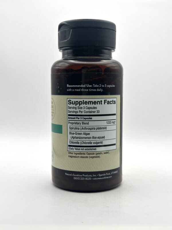 Nature's Sunshine - Super Algae - 100 Capsules - Image 2