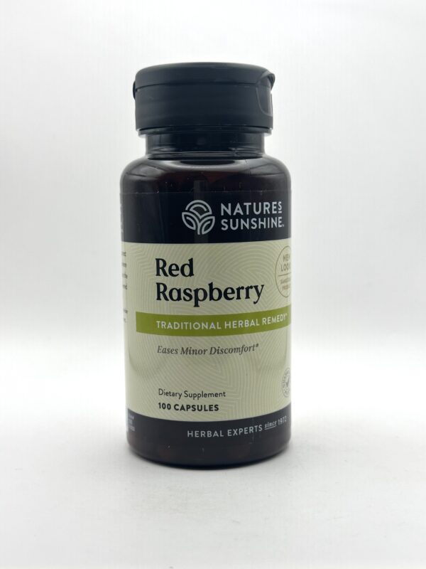 Nature's Sunshine - Red Raspberry - 100 Capsules