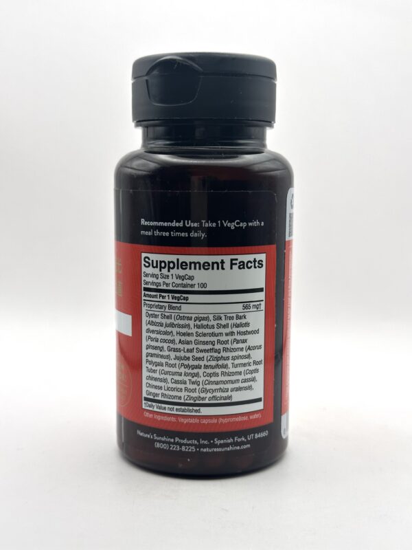 Nature's Sunshine - Stress Relief, Chinese - 100 Capsules - Image 2