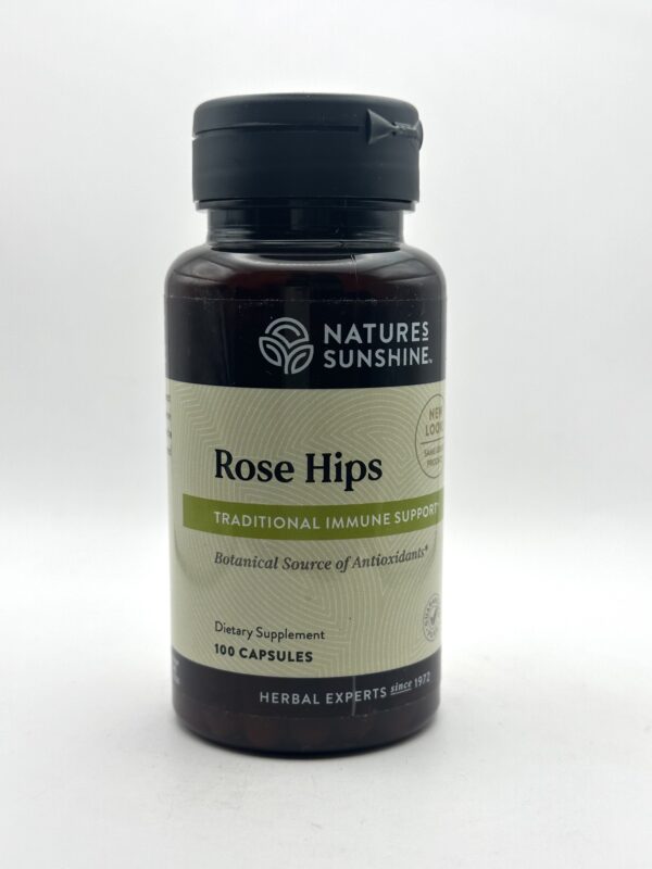 Nature's Sunshine - Rose Hips - 100 Capsules
