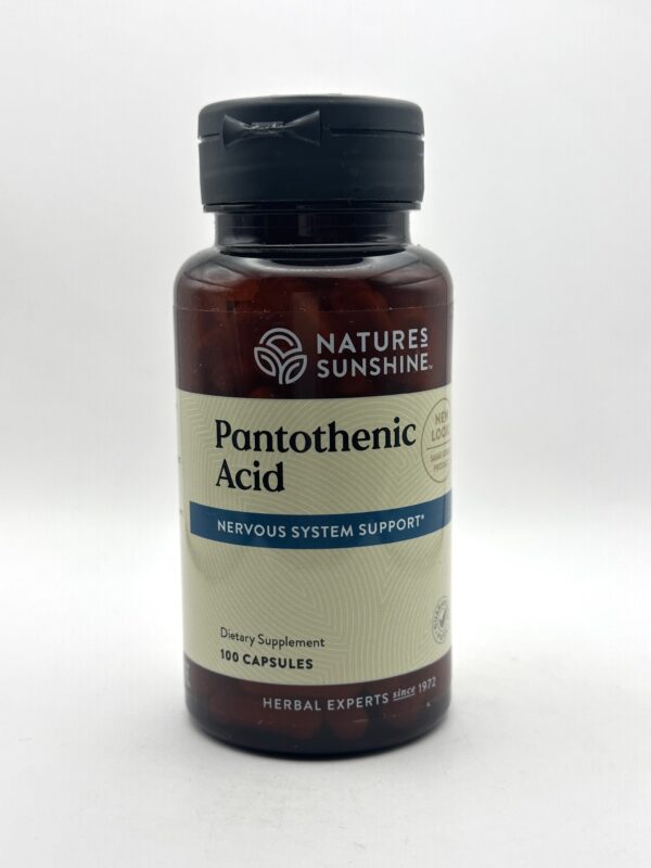 Nature's Sunshine - Pantothenic Acid (250 mg) - 100 Capsules