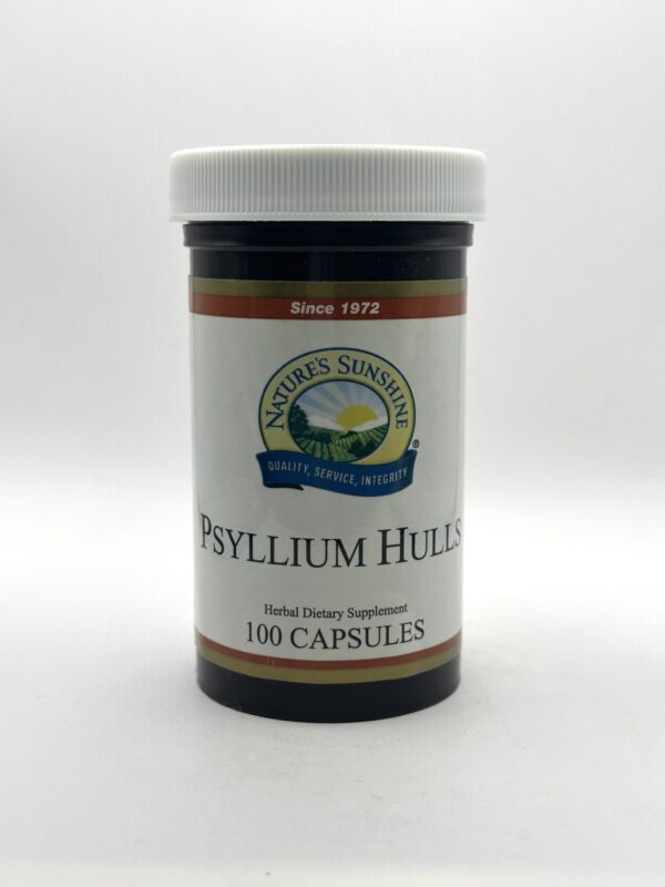 Nature's Sunshine - Psyllium Hulls - 100 Capsules