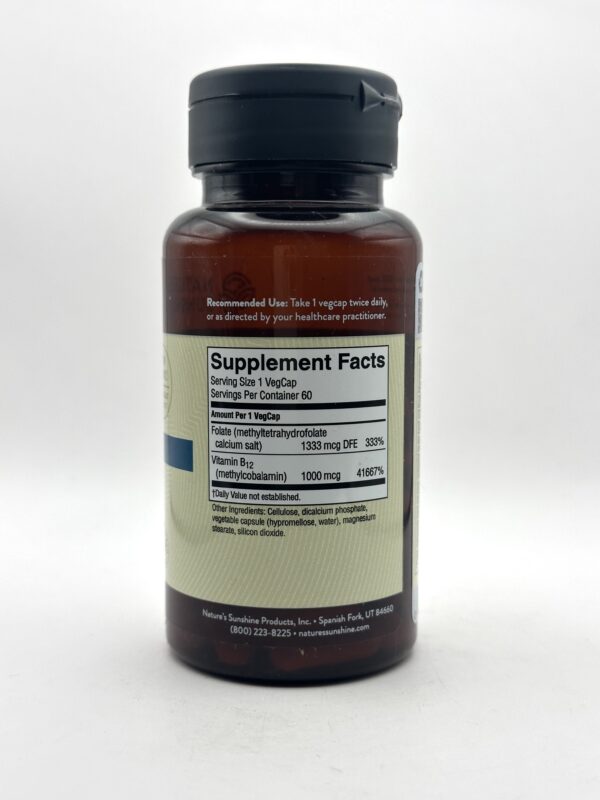 Nature's Sunshine - Methyl Combo - 60 Capsules - Image 2