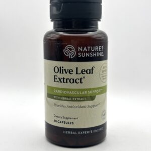 Nature's Sunshine - Olive Leaf Extract - 60 Capsules
