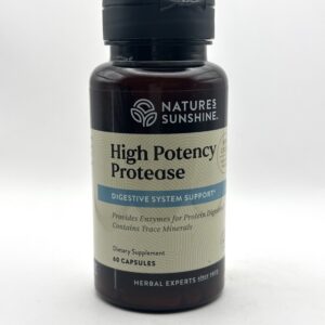 Nature's Sunshine - Protease, High Potency - 60 Capsules