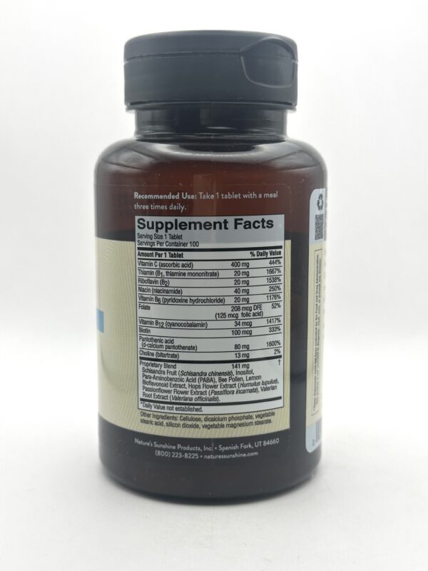Nature's Sunshine - Nutri Calm - 60 & 100 Tablets - Image 2