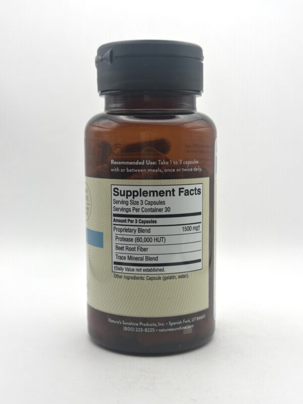 Nature's Sunshine - Protease Plus - 90 Capsules - Image 2