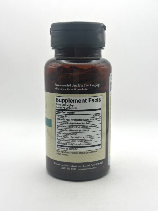 Nature's Sunshine - Menstrual Reg - 100 Capsules - Image 2